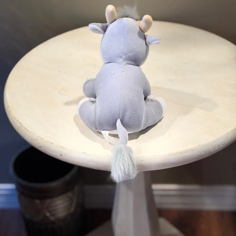 Precious Moments Tender Tails Purple Hippo Plush‎ Toy 1998 Enesco